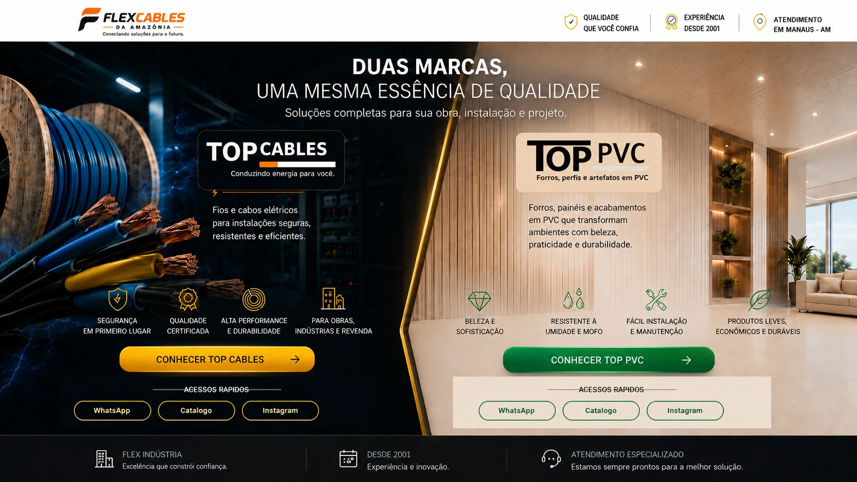 FLEX - Top Cables e Top PVC